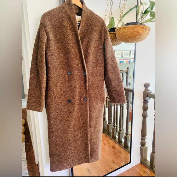 Wilfred Jackets & Blazers - Wilfred Brown Wool Coat